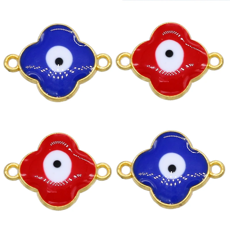 6 шт. подвески-бусины в форме четырехлистного клевера | Украшения и аксессуары