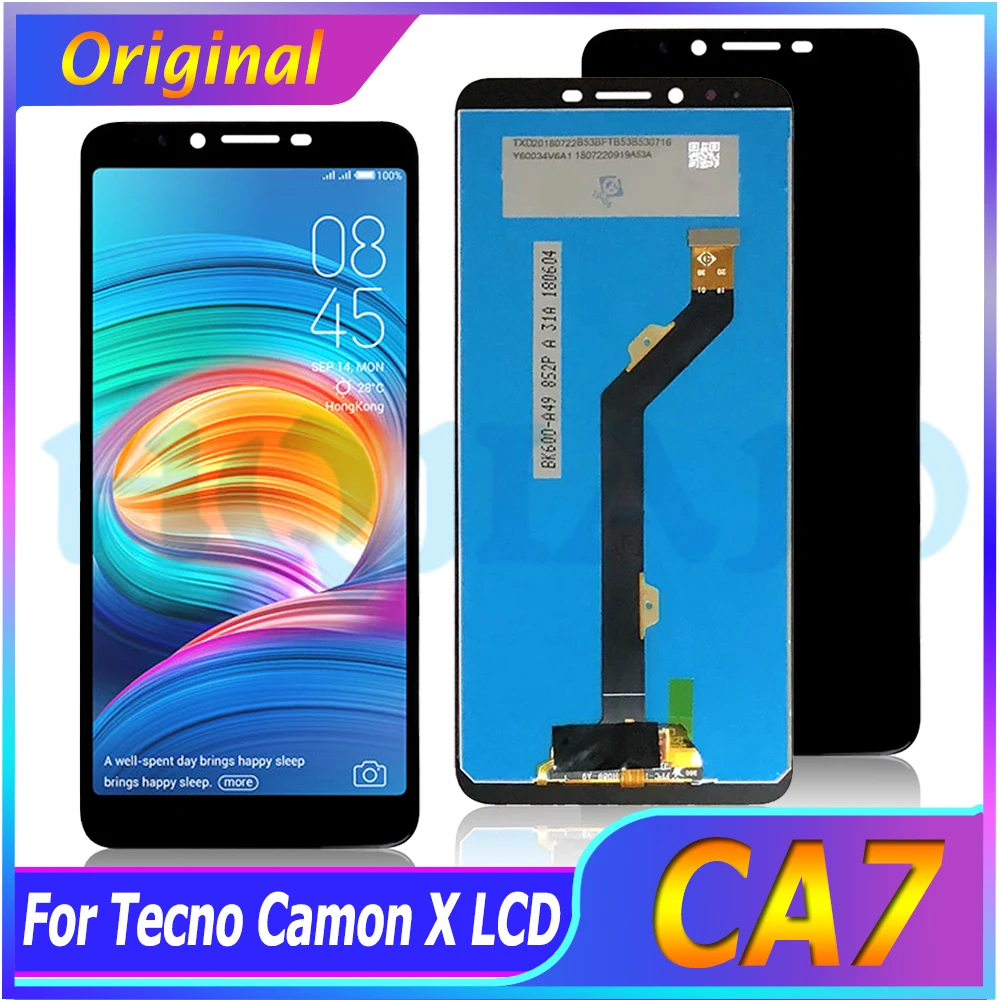 ЖК-дисплей с сенсорным дигитайзером в сборе для Tecno Camon X CA7 6 0 дюйма | Мобильные