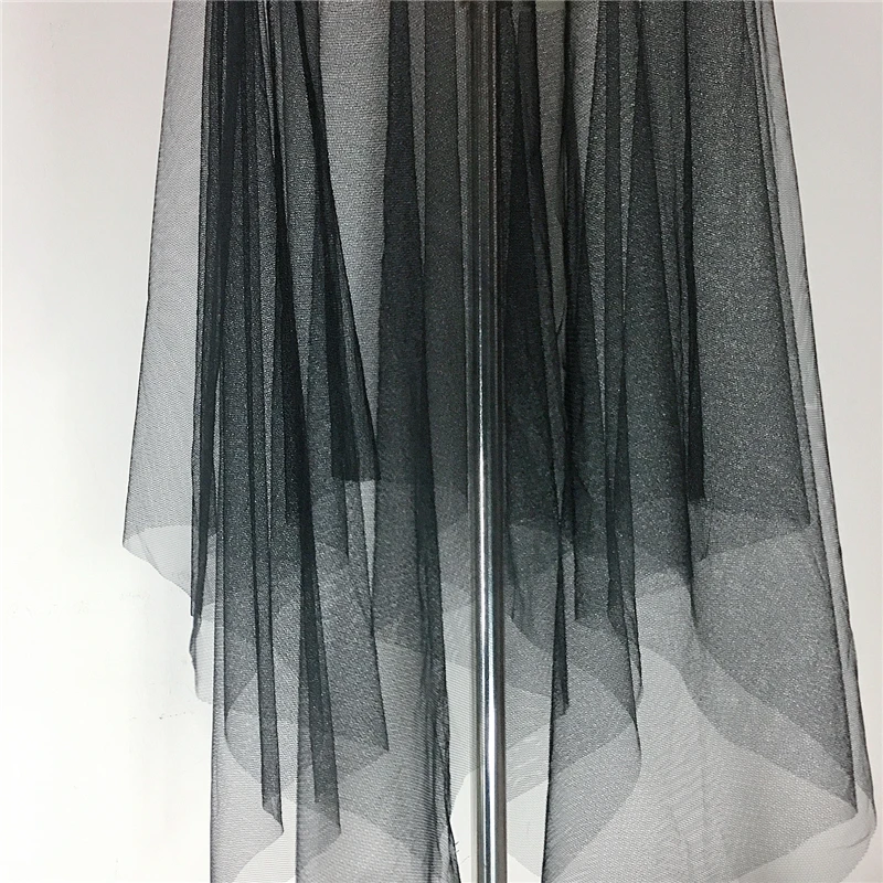 Женская кружевная юбка средней длины Повседневная Длинная из тюля с высокой