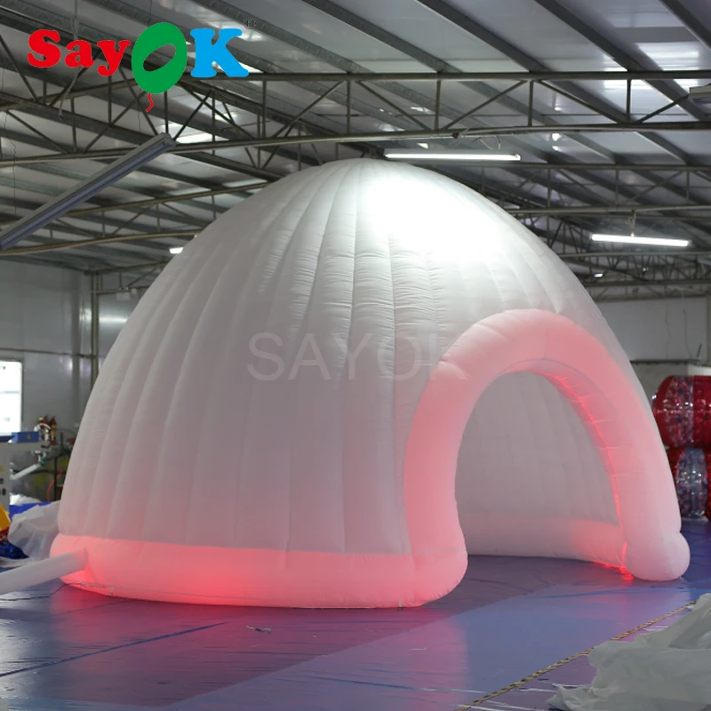 Коммерческая надувная палатка-шатер (диаметр 6 м/20 футов) палатка для освещения