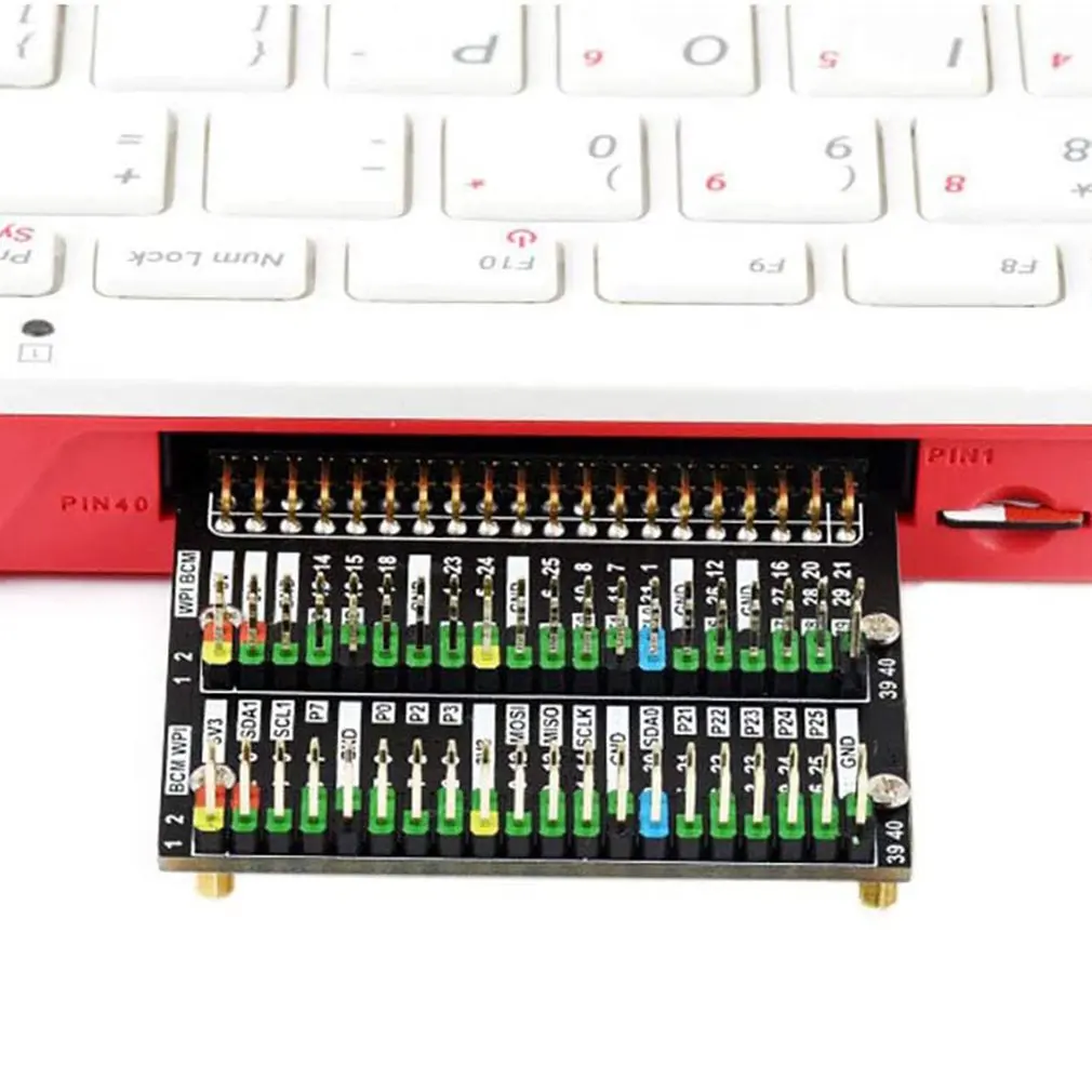 Для Raspberry Pi 400 GPIO адаптер для головки расширение 2x 40-контактный разъем