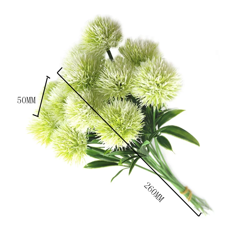 

1pcs Artificial Dandelion Flowers Home Furnishings Wedding Valentine's Day Party Decor Plastic Flower Simulation Plant Flower