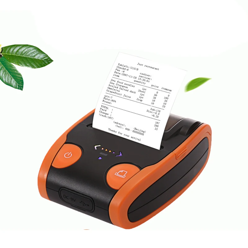 Portable Mini 58mm Bluetooth Wireless Thermal Receipt Ticket Printer for Mobile Phone Bill Machine Shop Store1 EU Pl | Компьютеры и