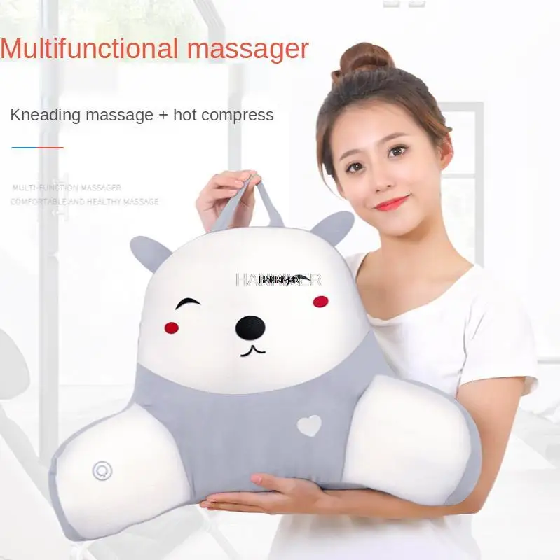 Massage pillow waist neck shoulder massager car home legs whole body multifunctional massage cushion back cushion