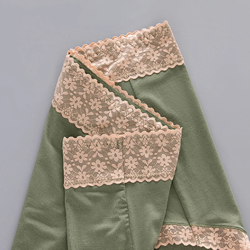 

Cotton Panties Large Sizes with High Waist Sexy Thin Modal Cotton Briefs New Seamless Lace Female Underwear Plus Size