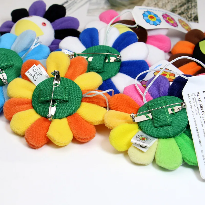 Подвеска аксессуары брошь плюшевая булавка растения набитые и с красочным