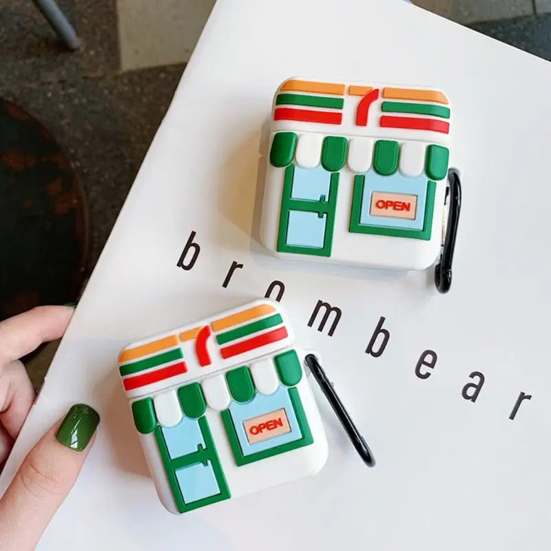 Силиконовый чехол Защитный для Airpods pro TWS Bluetooth наушники Мягкий силиконовый