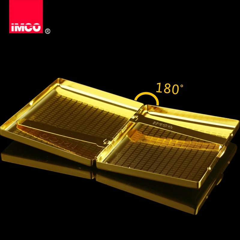 New IMCO Original Cigarette Case Cigar Box Pure Copper Tobacco Holder Pocket Storage Container Smoking Accessories | Дом и сад