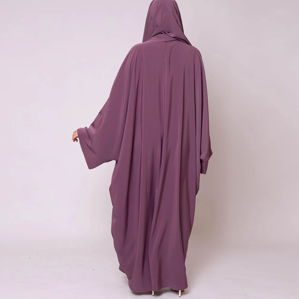 Женское Молитвенное платье-кафтан мусульманский химар черное мусульманское