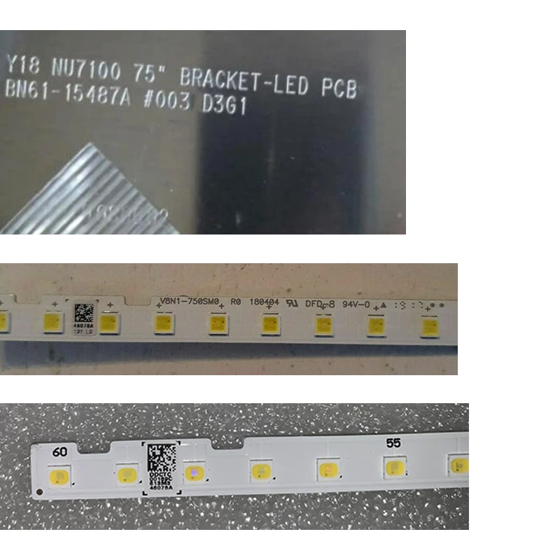 Светодиодные Полные панели для Samsung qn75ls03раф QN75Q60RAFX ua75ls03нак светодиодные ленты