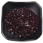 Гранат природный чип камень 20 50 100 г гравий энергии камень Reiki бусины для аквариума бонсай украшение желающий флакон паковочным мешком