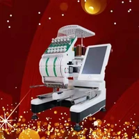 hot selling 360200mm embroidery machine 91215 needles computerized single head semi industrial embroidery machine