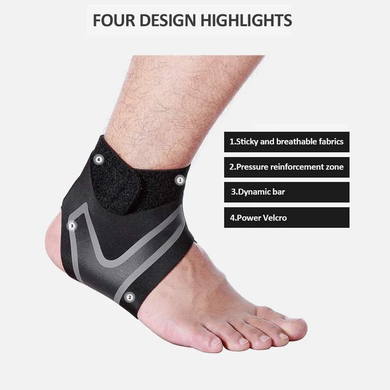 1 шт. регулируемая подкладка для поддержки голеностопа|Поддержка лодыжки| |