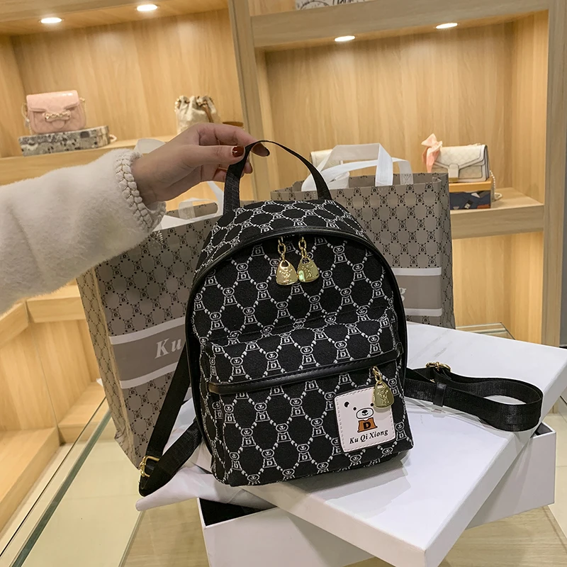 

Высококачественный кожаный женский рюкзак SWAGONE, сумка на плечо 2021 для женщин, маленький женский рюкзак в клетку в стиле ретро