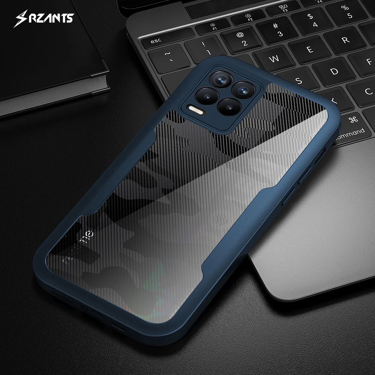 For OPPO Realme 8 Realme 8 Pro Case [360 Camouflage Bettle] Full Protection Cover Soft Transparent Shockproof Phone Casing