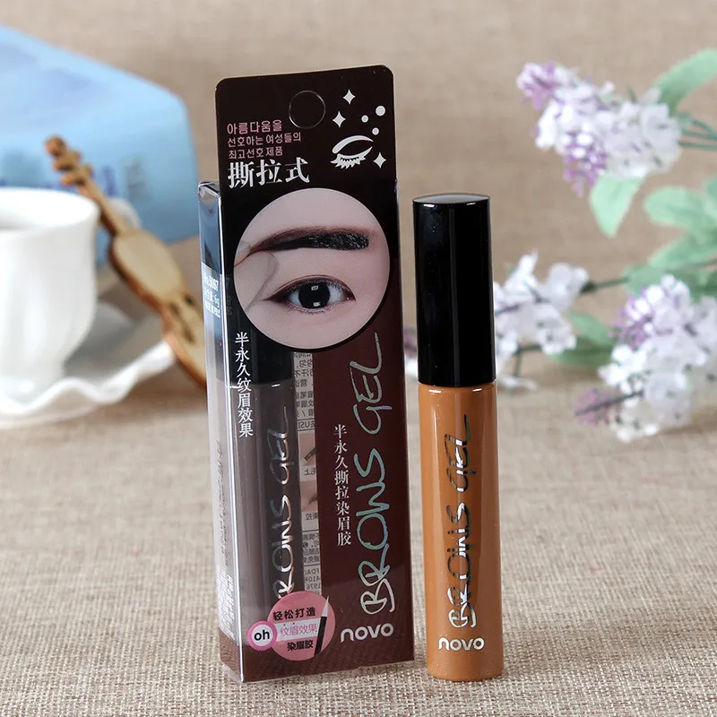 Карандаш для бровей тату-ТИНТ усилитель водостойкий стойкий гелевый крем тушь