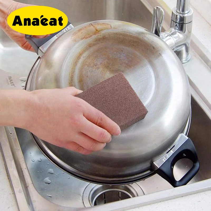 

ANAEAT 1pc Portable Magic Sponge Brush Eraser Kitchen Accessories Bathroom Cleaning Kitchen Cleaning Tools