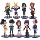 Фигурки героев аниме Моя геройская Академия, Izuku, Midoriya, Shouto, Todorok, URARAKA, Bakugou, katсук, Hero, Academ, ПВХ экшн-модель, игрушки, 1 шт.