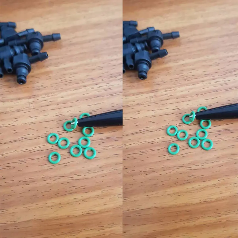 10 шт. Пластиковые Соединительные трубы Т и L для дизельного инжектора Bosch