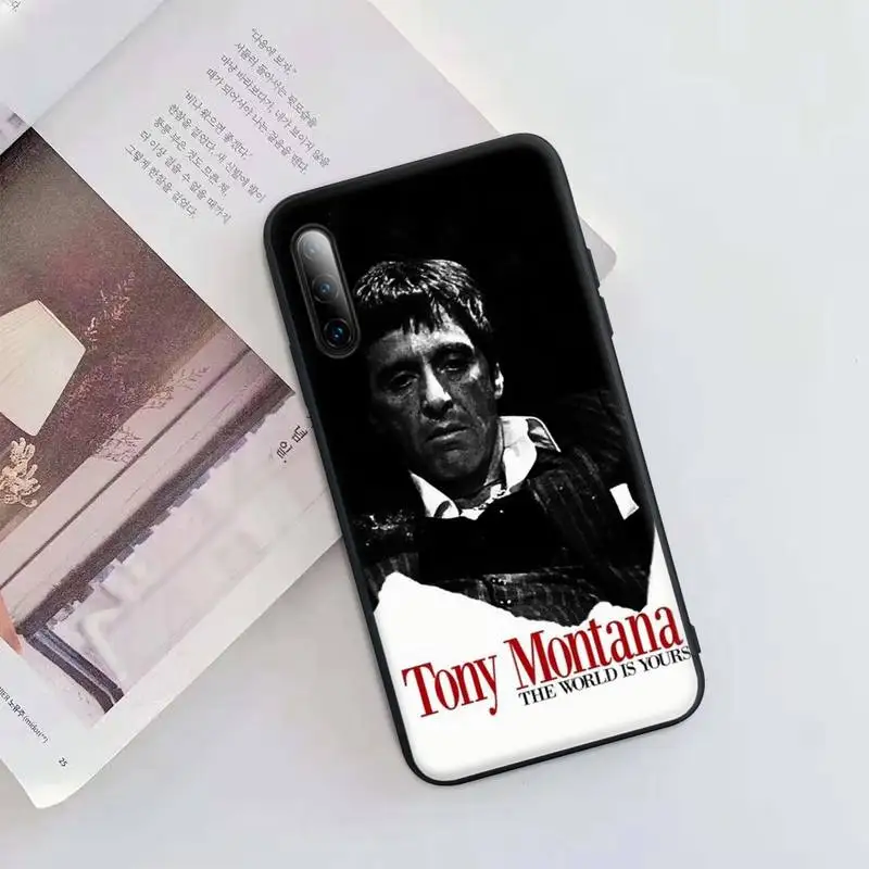 

Scarface Godfather Black Silicone Mobile Phone Cover Case For Huawei Y6 Y7 Y9 Prime 2019 Y9s Mate 10 20 40 Pro Lite Nova 5t