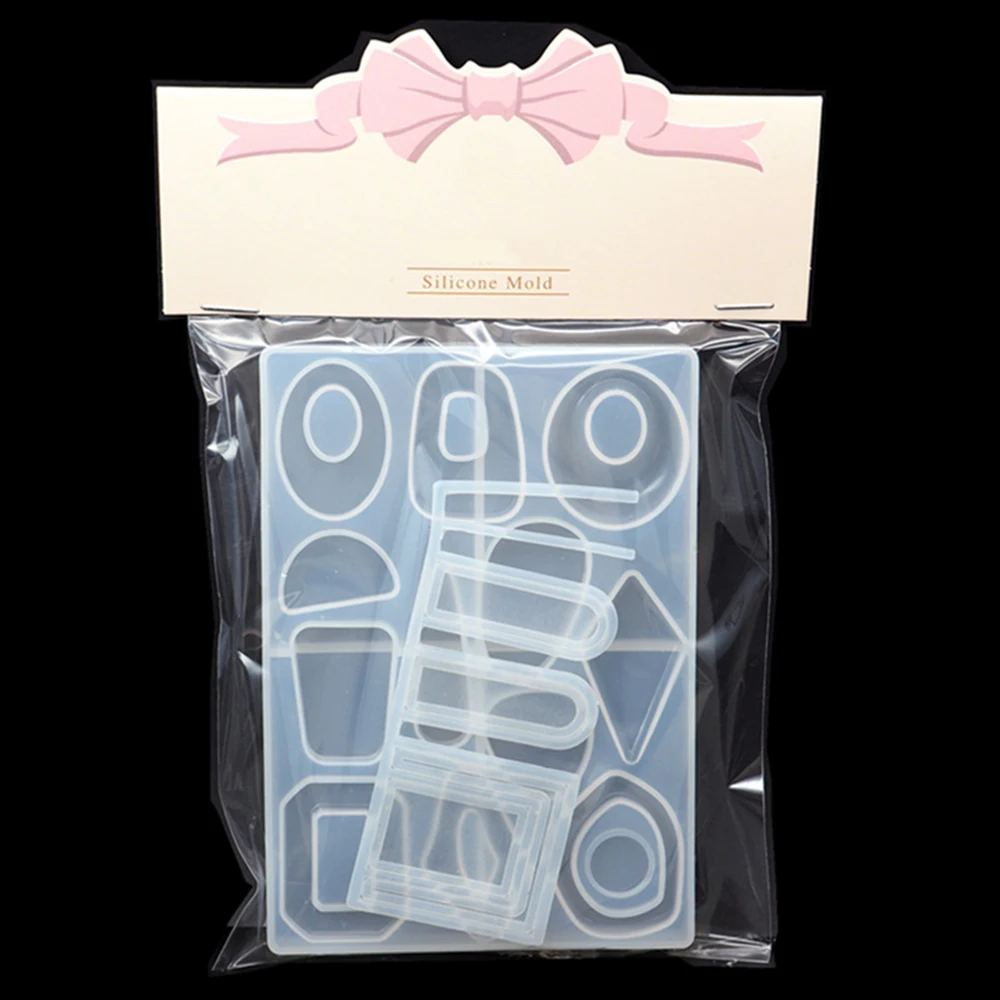 Новинка DIY форма из кристалла и смолы геометрическая для сережек традиционная