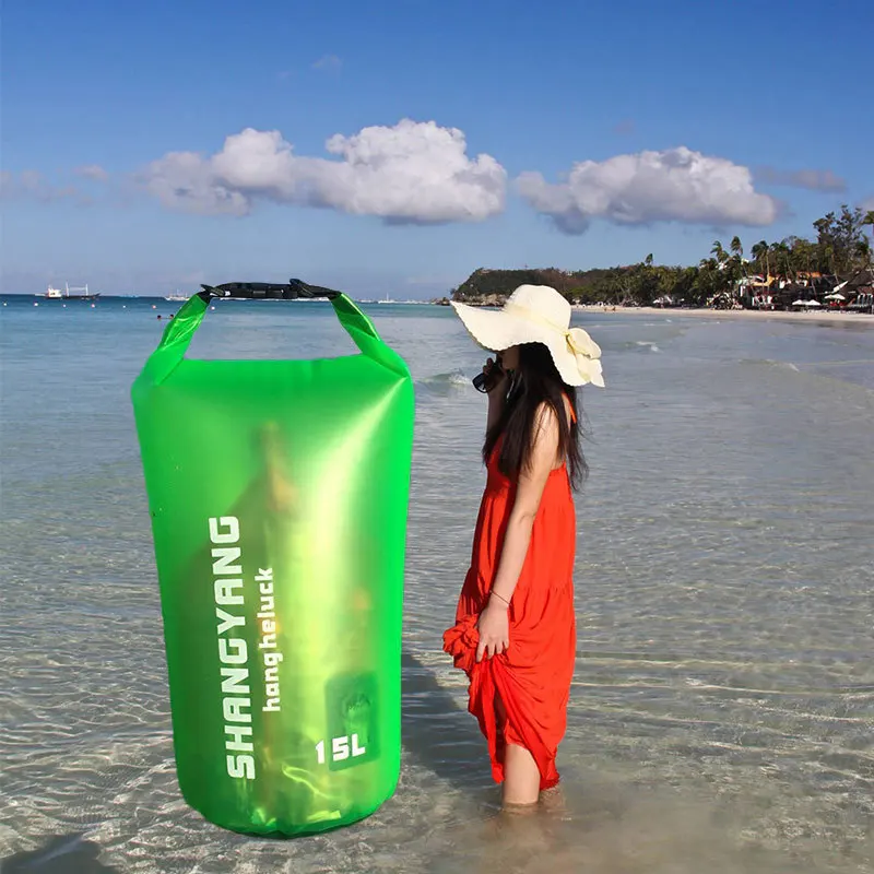 

PVC Waterproof Dry Bag Pack Sack Swimming Rafting Kayaking Camping Trekking Floating Sailing Canoing Boating Water Resistance