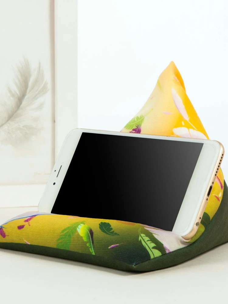 Подставка подушка мобильный телефон держатель ленивый человек мягкая