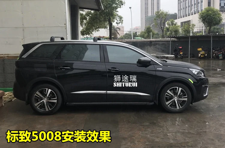 SHITURUI 2 шт. панели для крыши PEUGEOT 5008 2016 2018 2019 2020 боковые полосы из алюминиевого