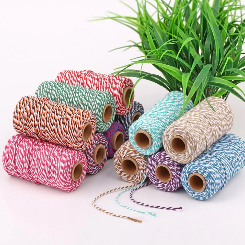 

Natural Tear Resistant DIY Crafts Soft Cotton Rope for Wall Hanging