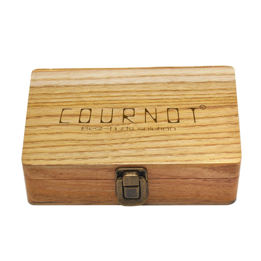 COURNOT Natural Handmade Tobacco Wooden Stash Case Box 50*120*173MM Rolling Tray Wood Herb Smoke Pipe Accessories | Дом и сад