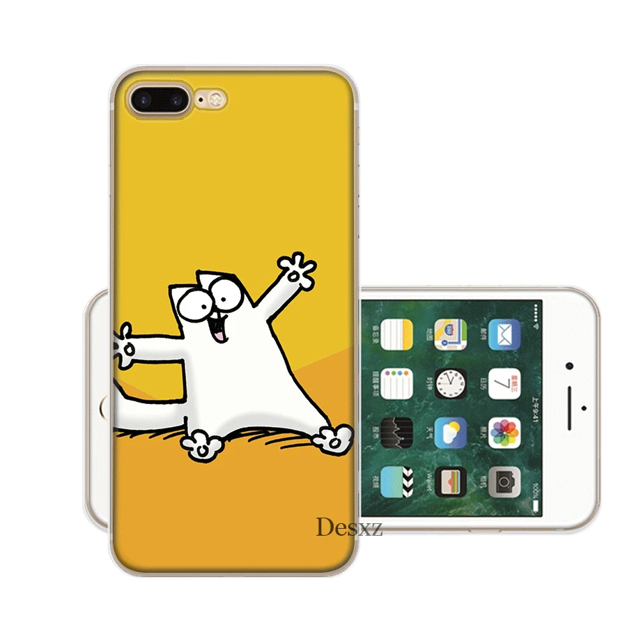 Забавный чехол Desxz для iPhone 7 8 6 6s Plus X XR XS Max 5 5S SE защитный |