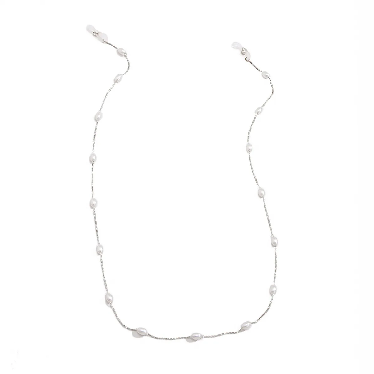 

Simple Temperament Metal Chain Imitation Pearl Eyeglass Chain Trend Single-layer Sunglasses Hanging Chain Jewelry