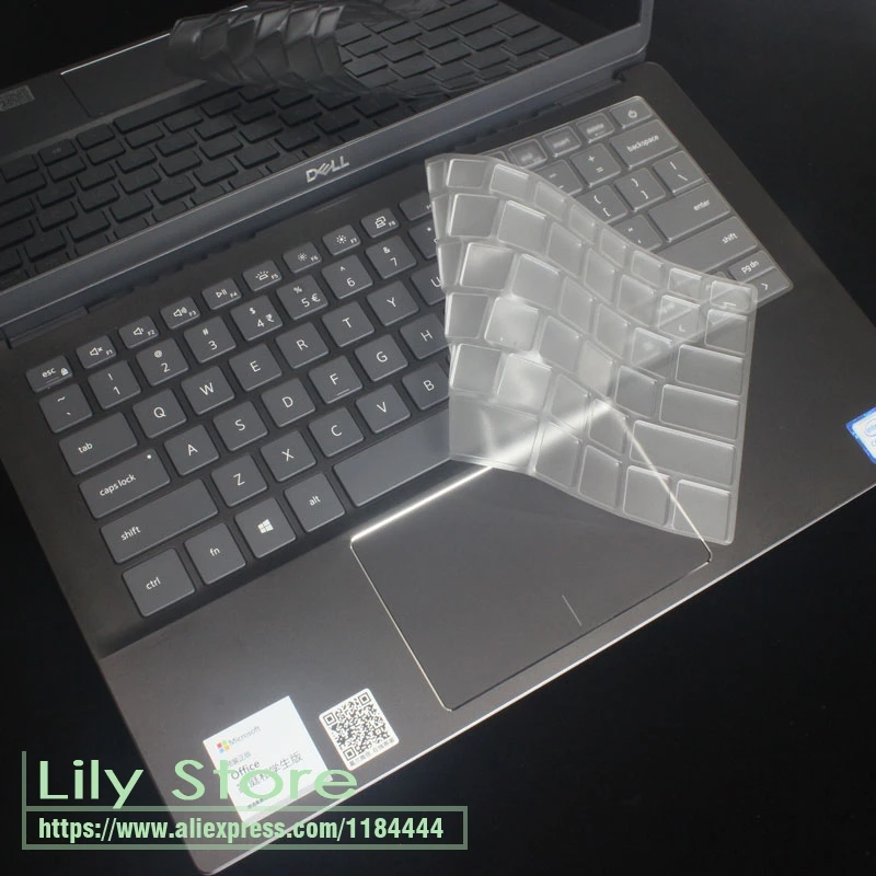 Для клавиатуры ноутбука из ТПУ чехол Защитная крышка для Dell Xps 15 9575 Xps15 9575 15 9575 15,6 дюймов для Dell Vostro 13 5000 5390 13 5390