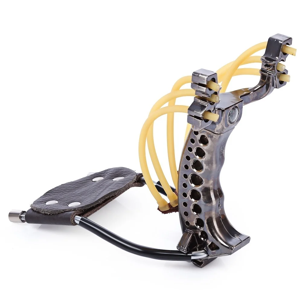 

Outdoors Competitive Boutique Stainless Steel Powerful Slingshot Rubber Bands Wrist Catapult Outdoor Equipment Bow Crossbow
