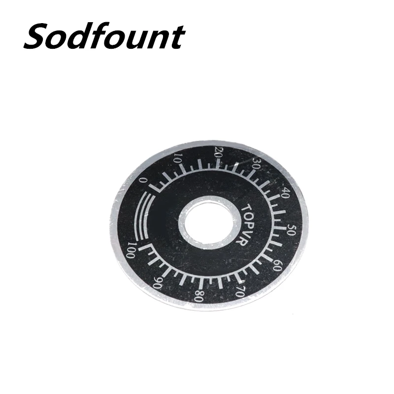1pcs RV24YN20S single-turn carbon film potentiometer B102/B202/B502/B103/B203/B104 with scale knob | Обустройство дома