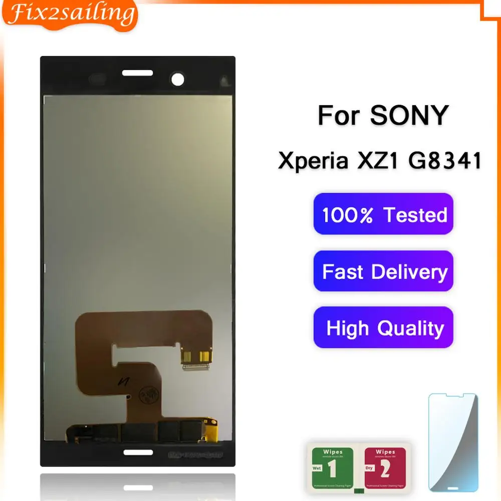 ЖК дисплей для SONY Xperia XZ1 G8341 G8342 сменный сенсорный экран Sony XZ1|Экраны мобильных