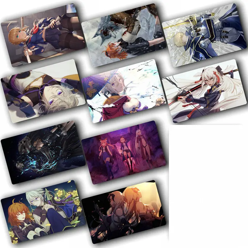 Fate/Grand Order FGO карта аниме стикер пакет DIY водонепроницаемая карта классические детские наклейки игрушки для детей 40 шт