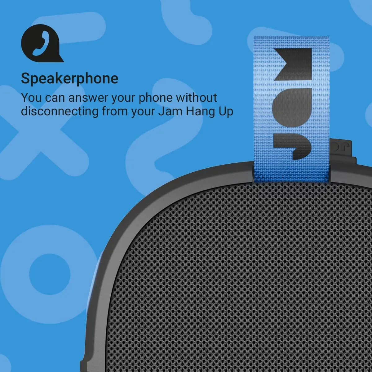 Bluetooth-динамик с подвеской JAM 8 часов работы водонепроницаемый и пыленепроницаемый
