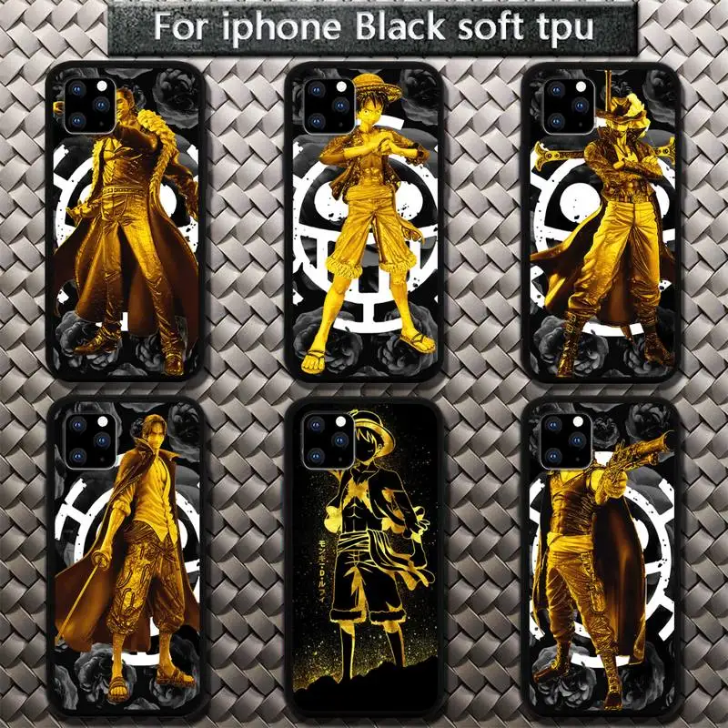 

one piece zoro luffy Japan anime Phone Case for iphone etui 11 12 pro se 20 max xr xs x 7 8 6s plus mini Fundas Coque cover