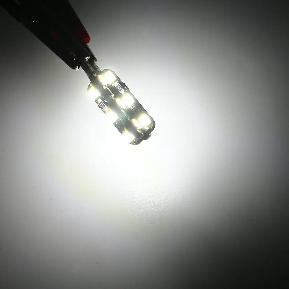 6x5630 чип T10 светодиодный светильник 24smd автомобильный для чтения лампа 6000k 12V Белый