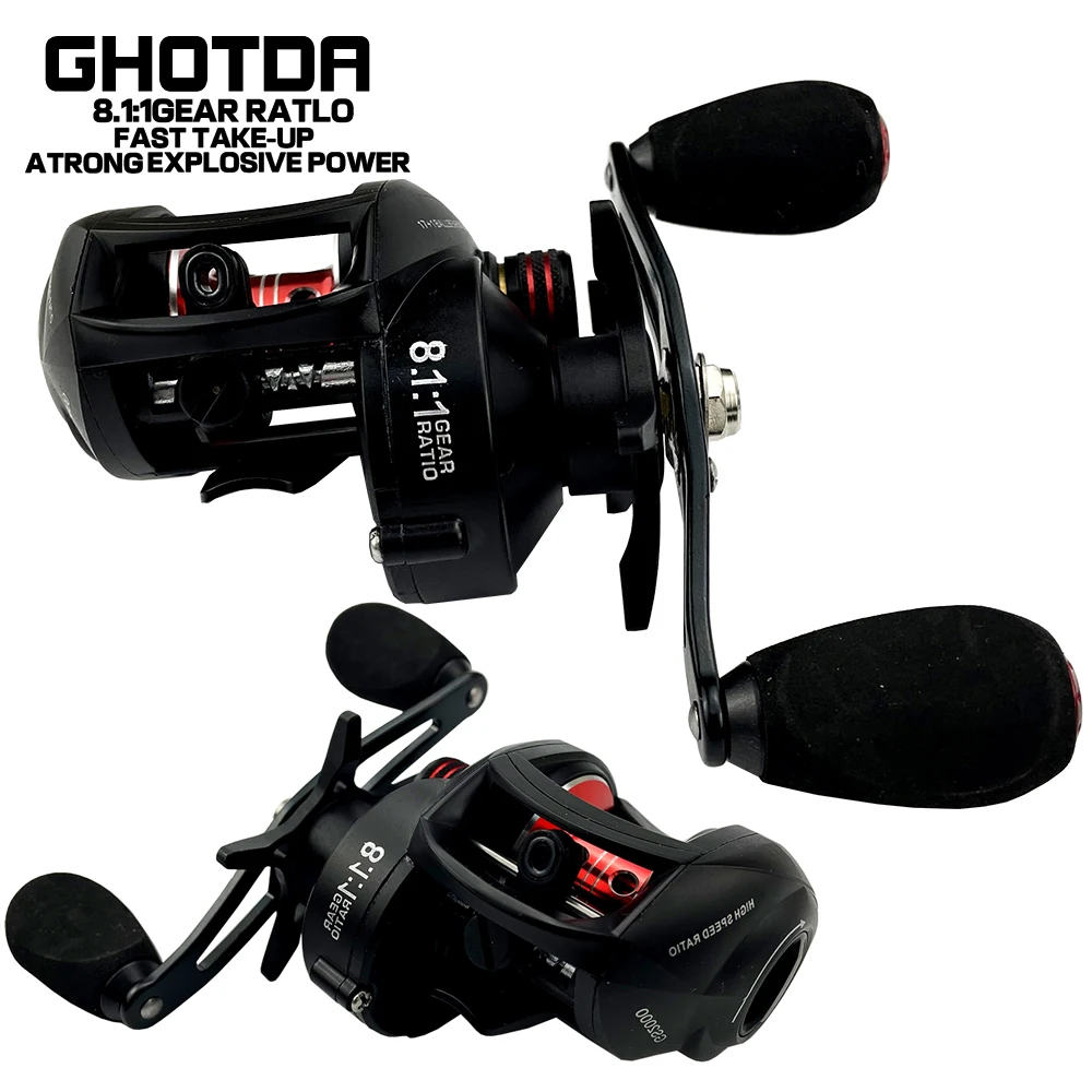 Рыболовная катушка для заброса приманки передаточное число 8 1: 1 17 +