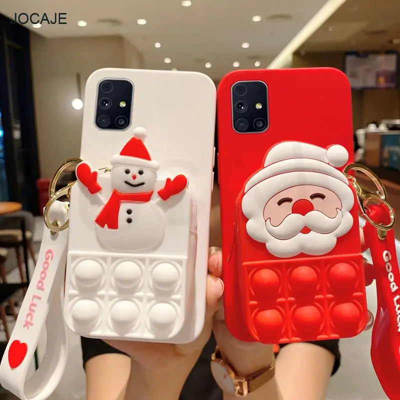 

Чехол-бумажник из ТПУ для Samsung M31S M80S M60S M51