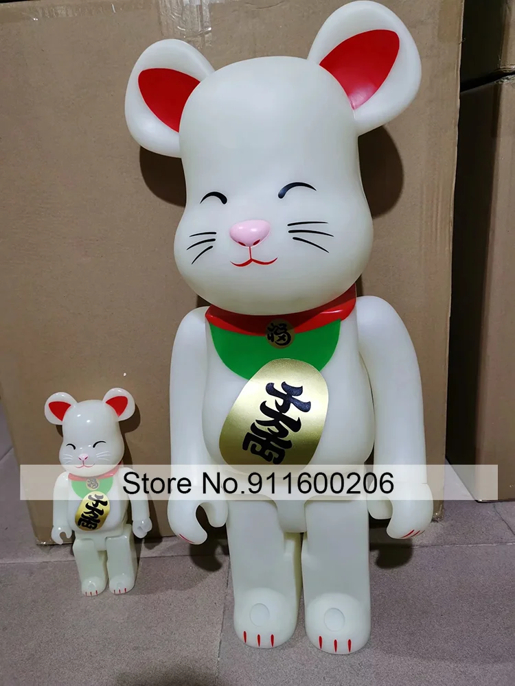 

Bearbricklys 70cm 1000% Bear&bricklys Toy Luminous Blocks Bear Toy Action Toy Figures Garage Kits Dolls Kids Toys