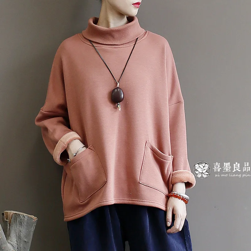 Свитер Пуловер с принтом Толстовка капюшоном Теплая Осенняя модная повседневная