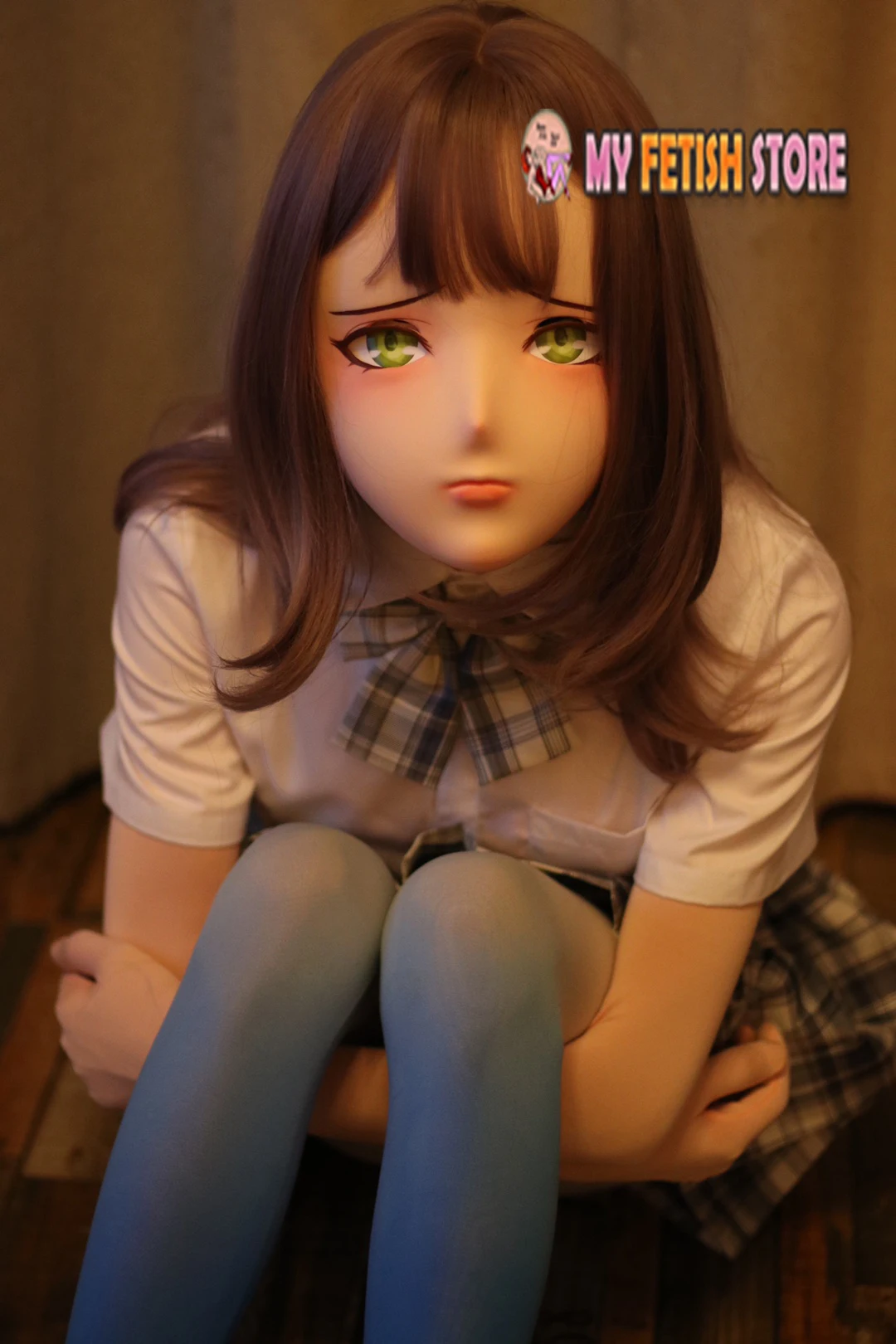 (CHUN) полноголовый Косплей телесного цвета японский символов аниме Crossdress