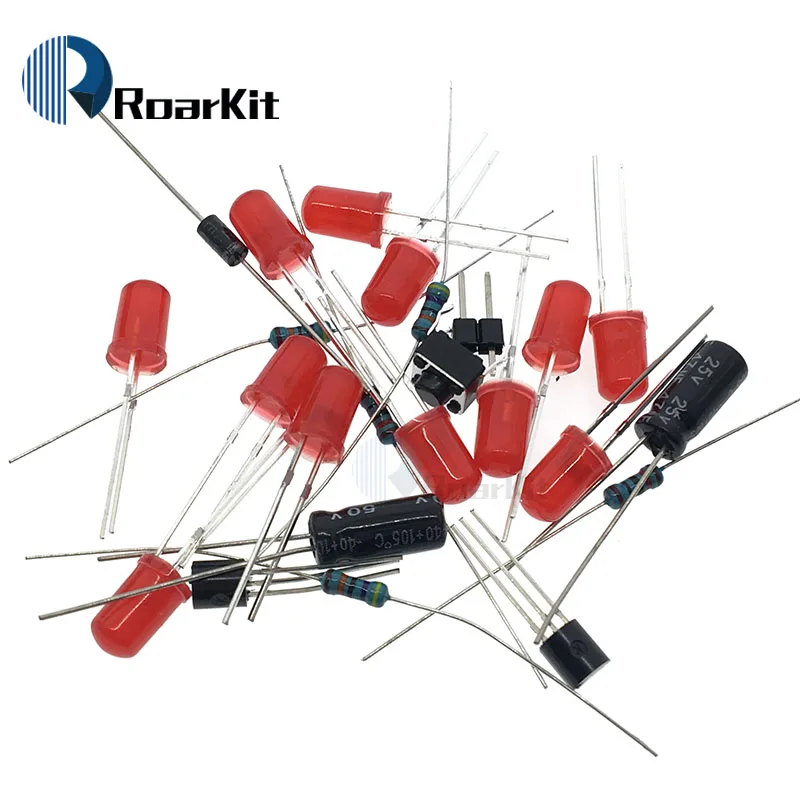 Круглый Поворотный набор электронный поворотный круг компонент Fortune CD4017 NE555