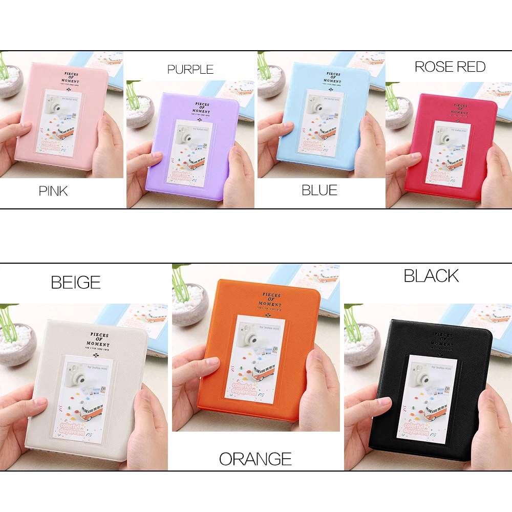 

64 Pockets Photo Album Mini Instant Picture Storage For Fujifilm Instax Mini Film Instax Frame Album Fotografia