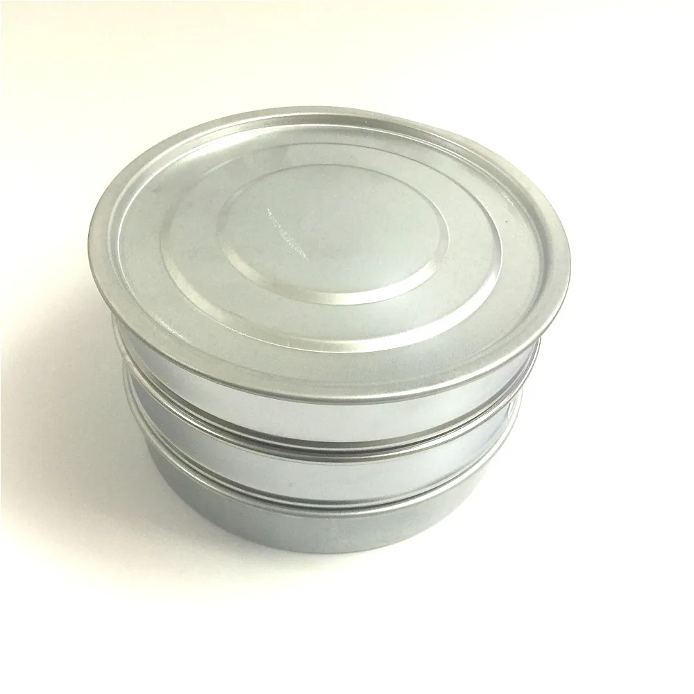 Крышка и лоток для диагностического сита. 20 см оцинкованная крышка дно