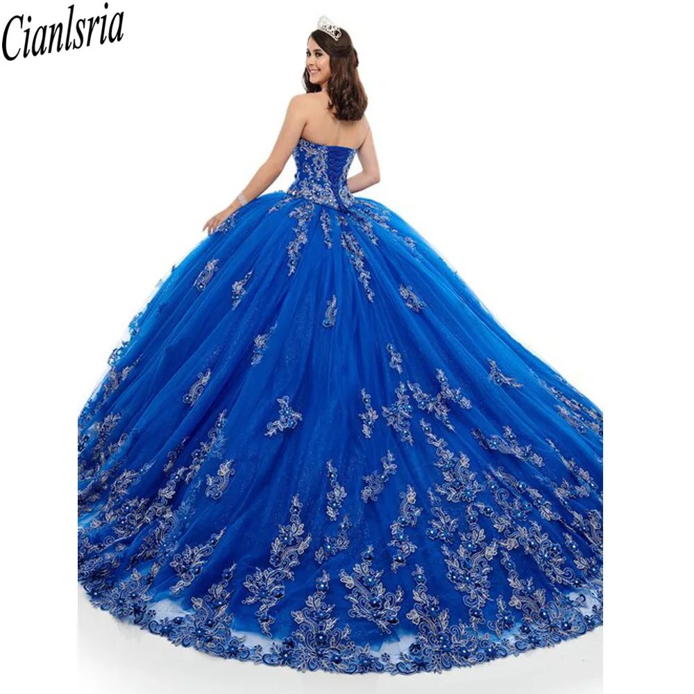 

2021 Princess Pink Quinceanera Dresses Sweetheart Lace Applique Long Ball Gown Prom Dress Pageant Vestidos De 15