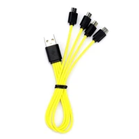 micro usb charging cable for usb rechargeable battery universal one drag 1234 dropshipping new arrival